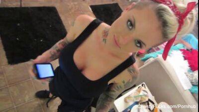 Behind the scenes with tatted starlet Christy Mack on lovepornstars.com