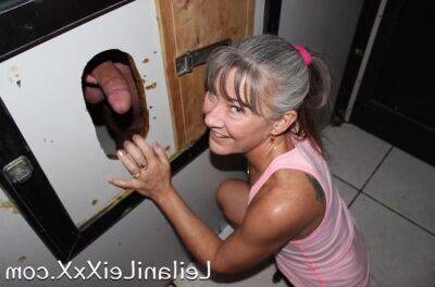 Milf Visits Glory Hole for First Time on lovepornstars.com