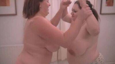 Big Tings - fat ass BBW mom wrestling in lesbian fetish on lovepornstars.com