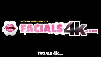 FACIAL4K Multiple Cum Explosion Facials All Over Friendly Neighbor on lovepornstars.com