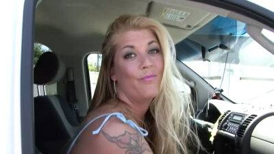 Joclyn Stone Blonde milf gives blowjob and fucks CJ Wright on lovepornstars.com